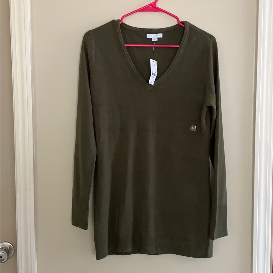 Brand New New York  Company Green Sweater